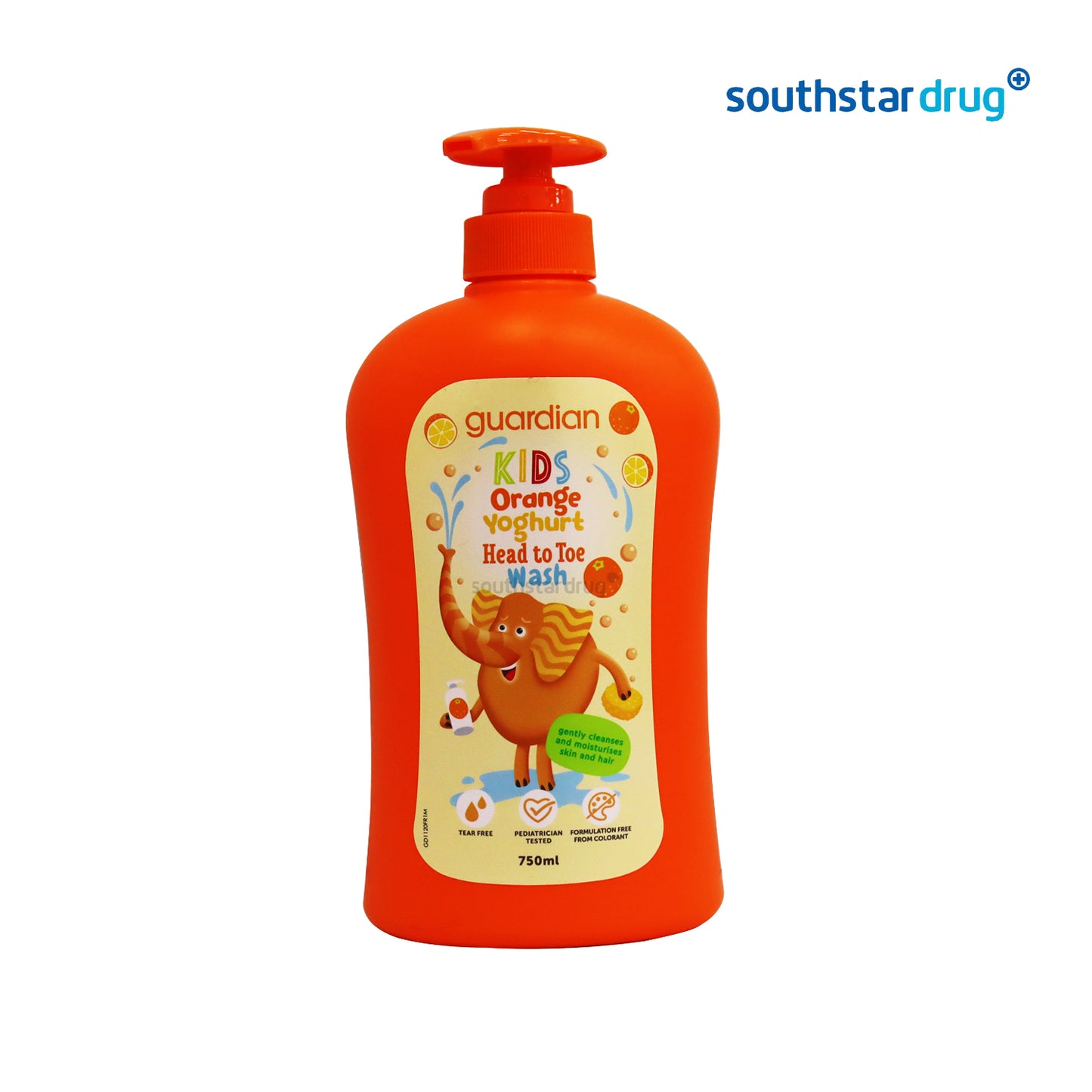 Guardian Baby Head-to-toe Orange Yoghurt Body Wash 750ml