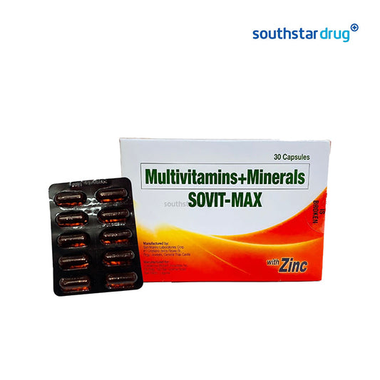 Sovit Max With Zinc Capsule - 30s