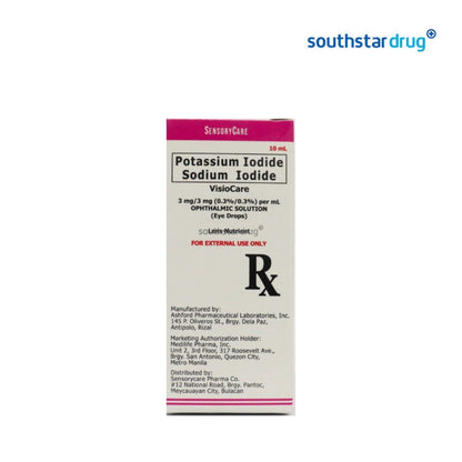 Rx: Visiocare 3mg/3mg 10ml Ophthalmic Solution