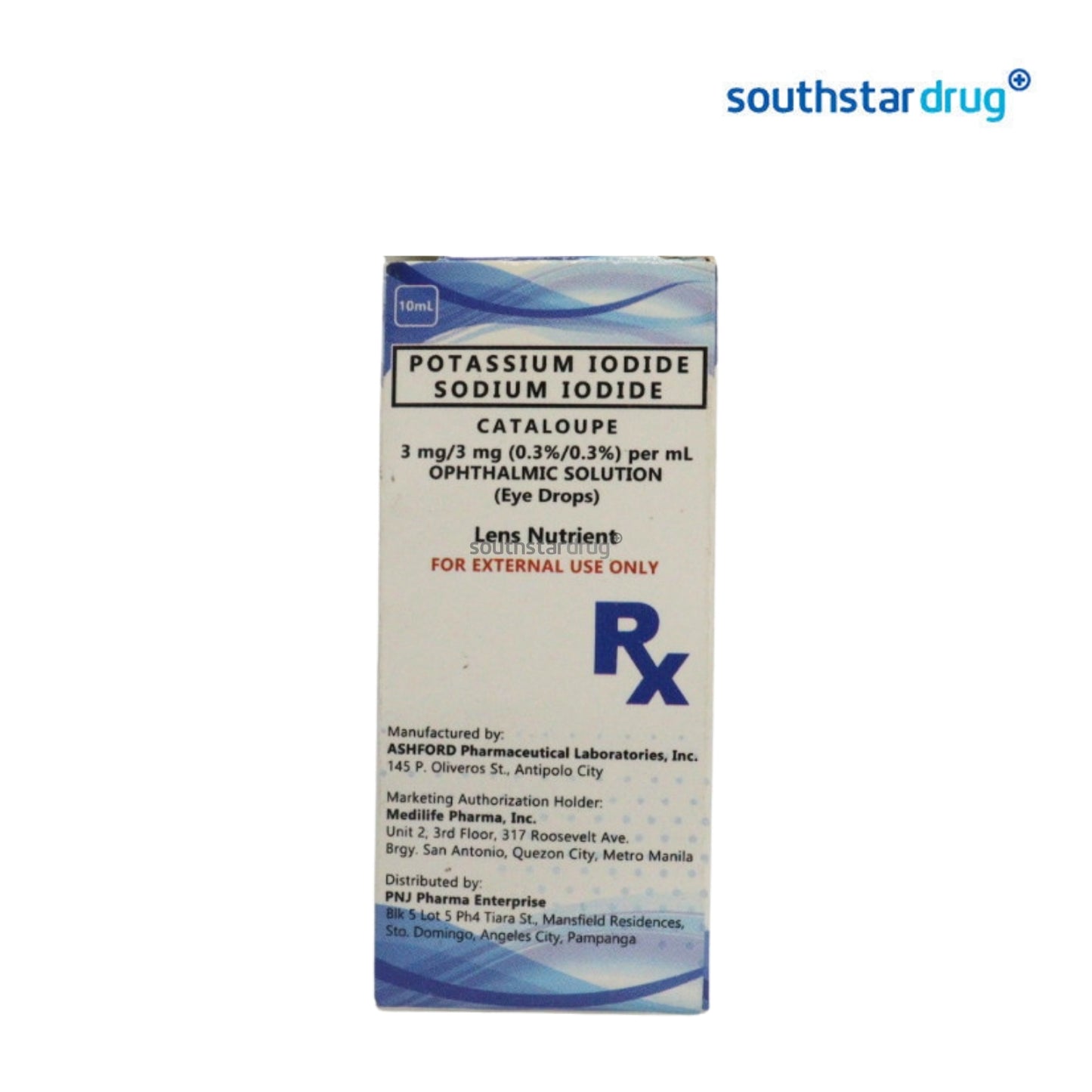 Rx: Cataloupe 3mg/3mg 10ml Ophthalmic Solution