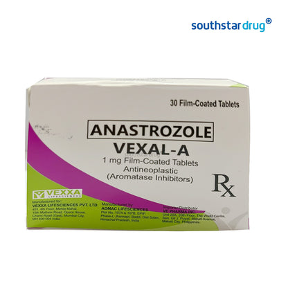 Rx: Vexal-A 1mg Film-Coated Tablet