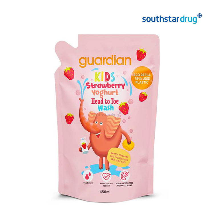 Guardian Kids Body Wash Hot Wheels Strawberry 450ml Refill
