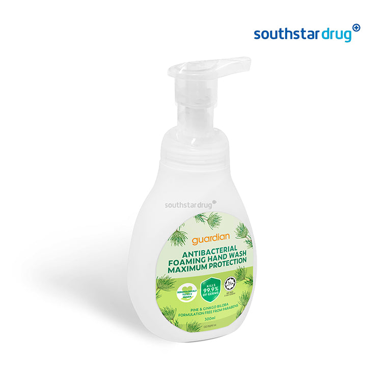 Guardian Hand Wash Foam Anti-Bacterial Max Protect 300ml Pump
