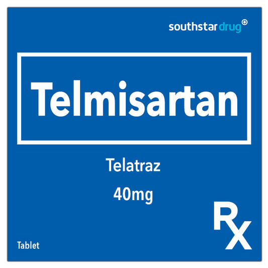 Rx: Telatraz 40mg Tablet