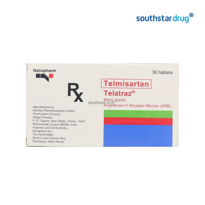 Rx: Telatraz 80mg Tablet