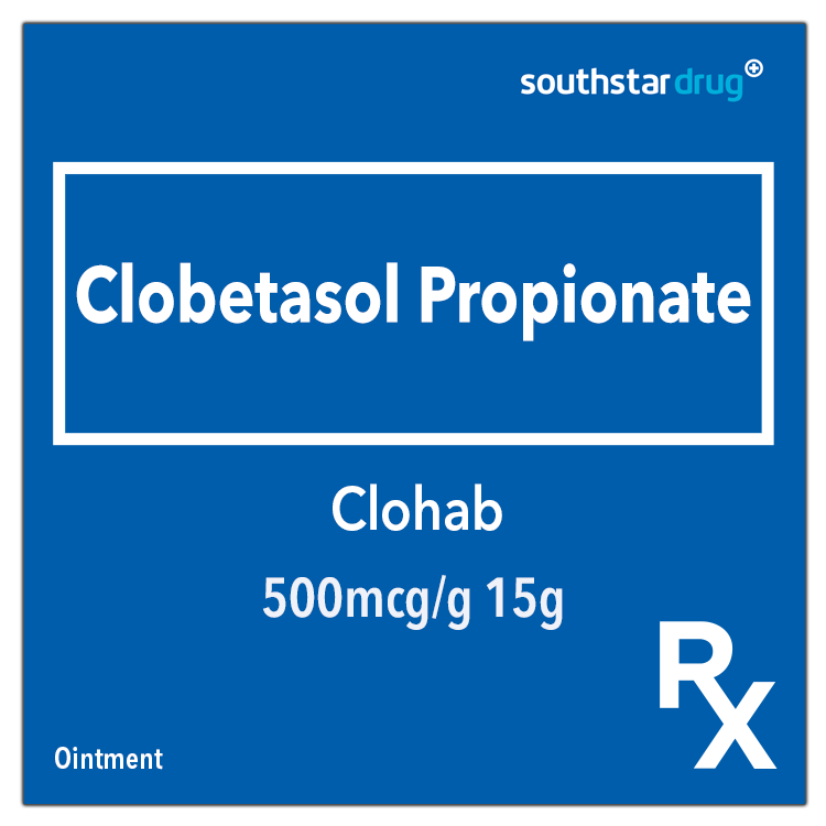 Rx: Clohab 500mcg/g 15g Ointment