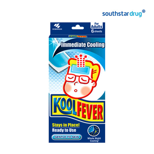 KoolFever Cooling Gel Adults 6s
