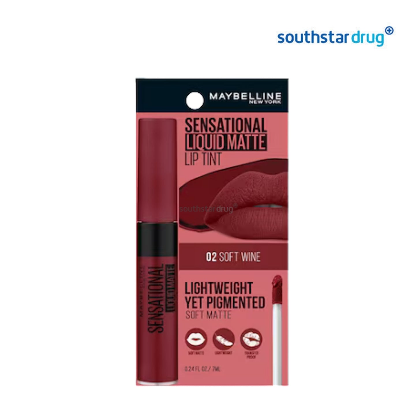 Maybelline Sensational Liquid Matte Lipstick Shade 02
