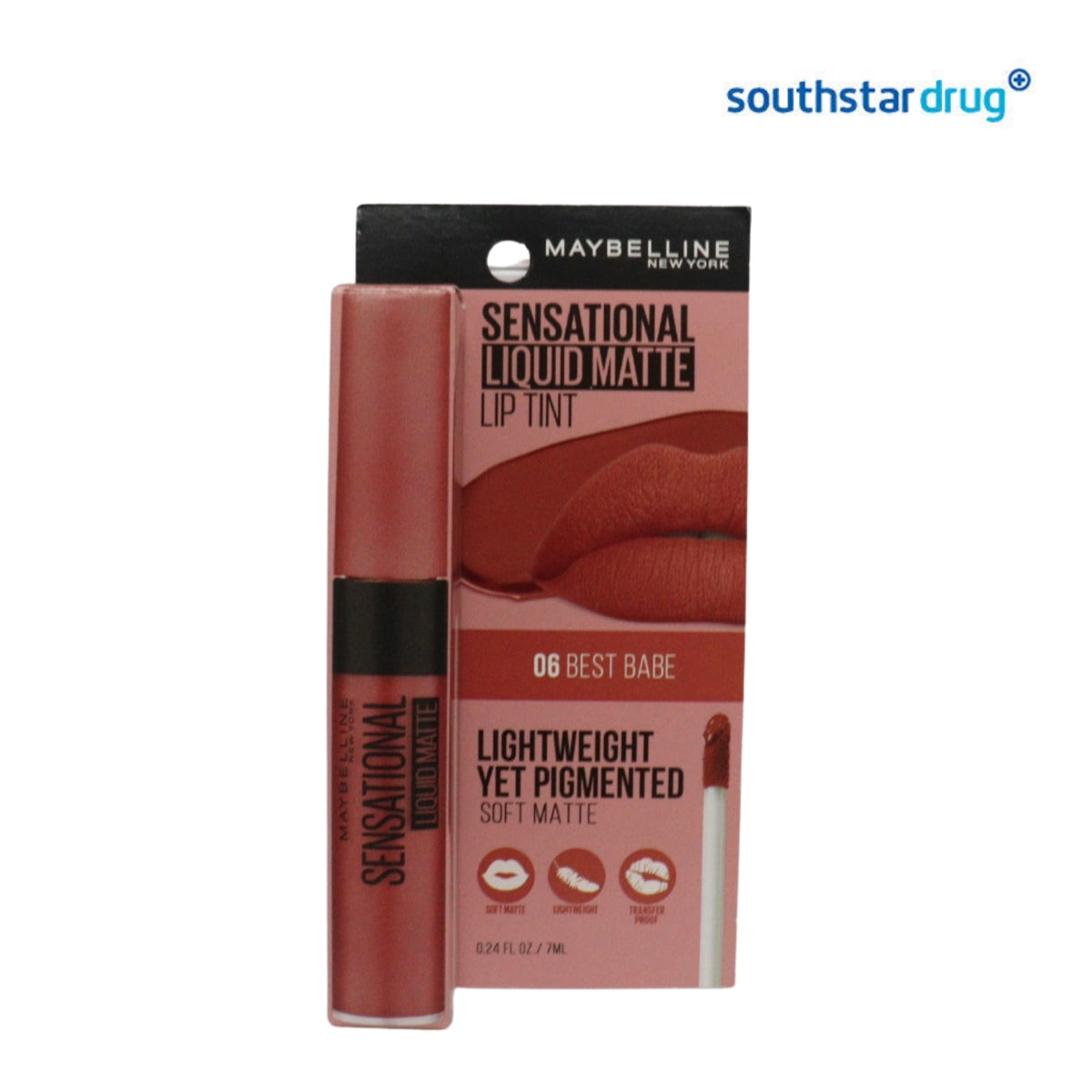 Maybelline Sensational Liquid Matte Lipstick Shade 06