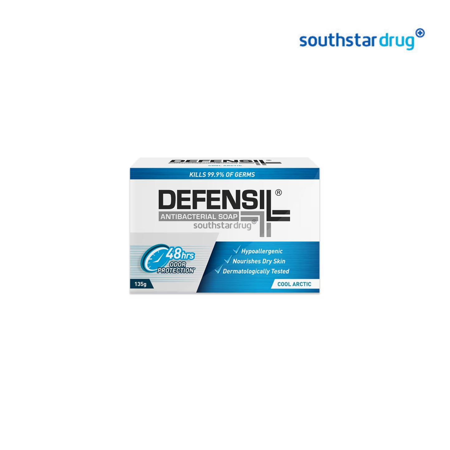 Defensil Soap Antibacterial Cool Arctic 135g