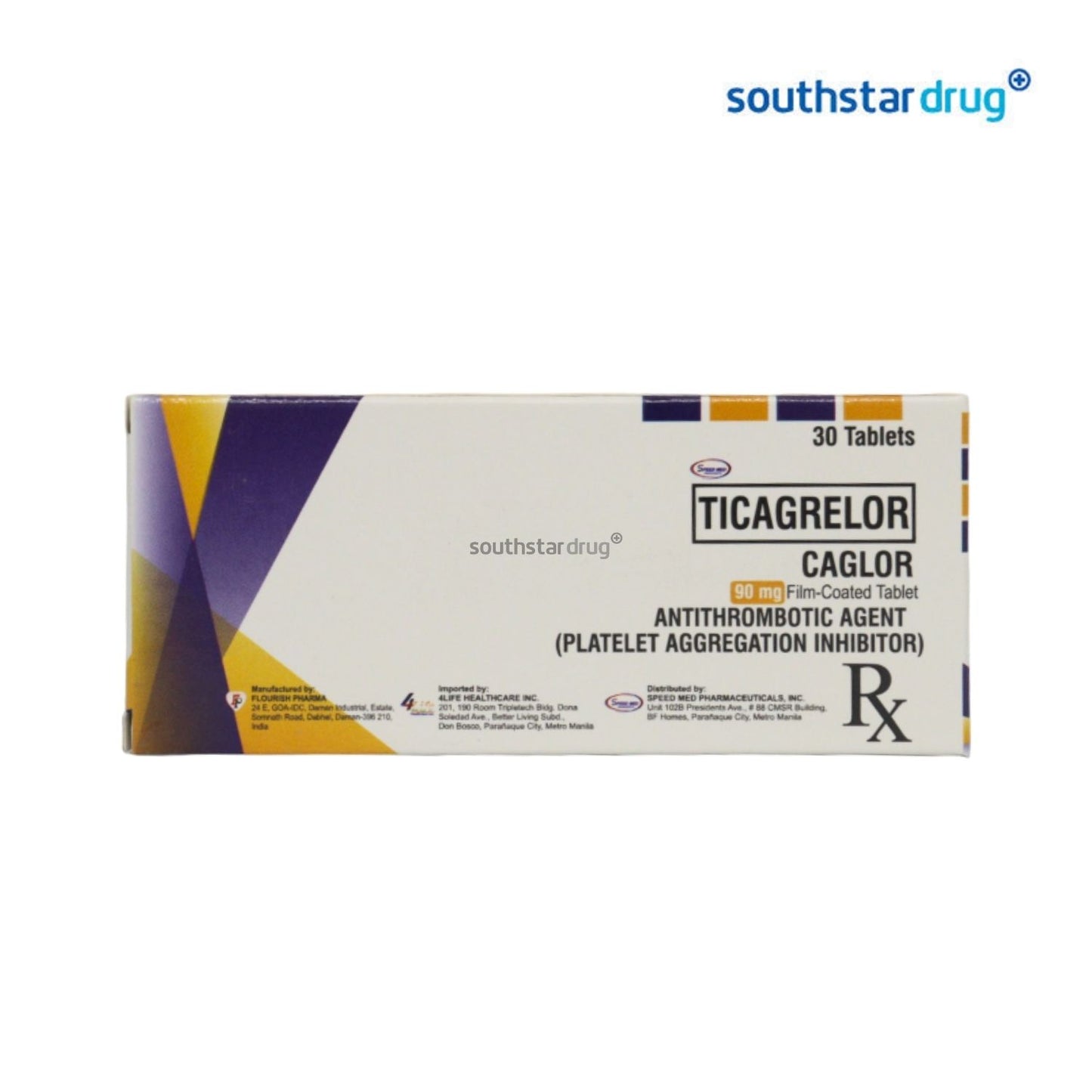 Rx: Caglor 90mg Film-coated Tablet