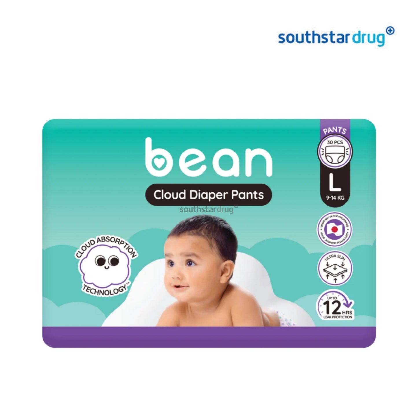 Bean Cloud Diaper Pants L - 30pcs