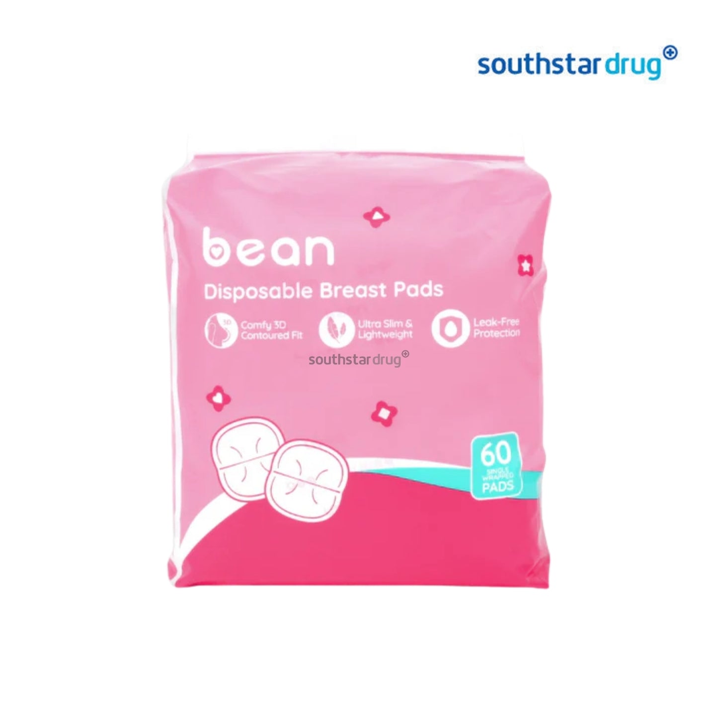 Bean Disposable Breast Pads - 60pcs