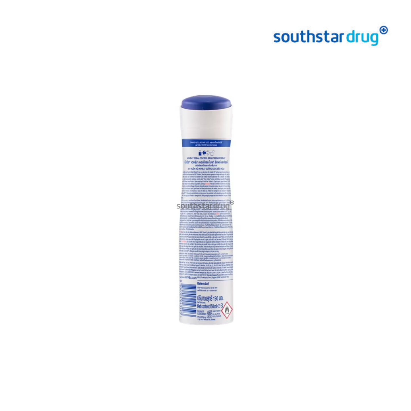 Nivea Derma Control Bright Repair Spray 150ml