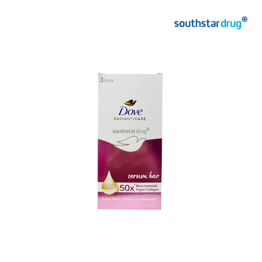Dove Soap Serum with Niacinamide + Vegan Collagen 90g Pack of 3
