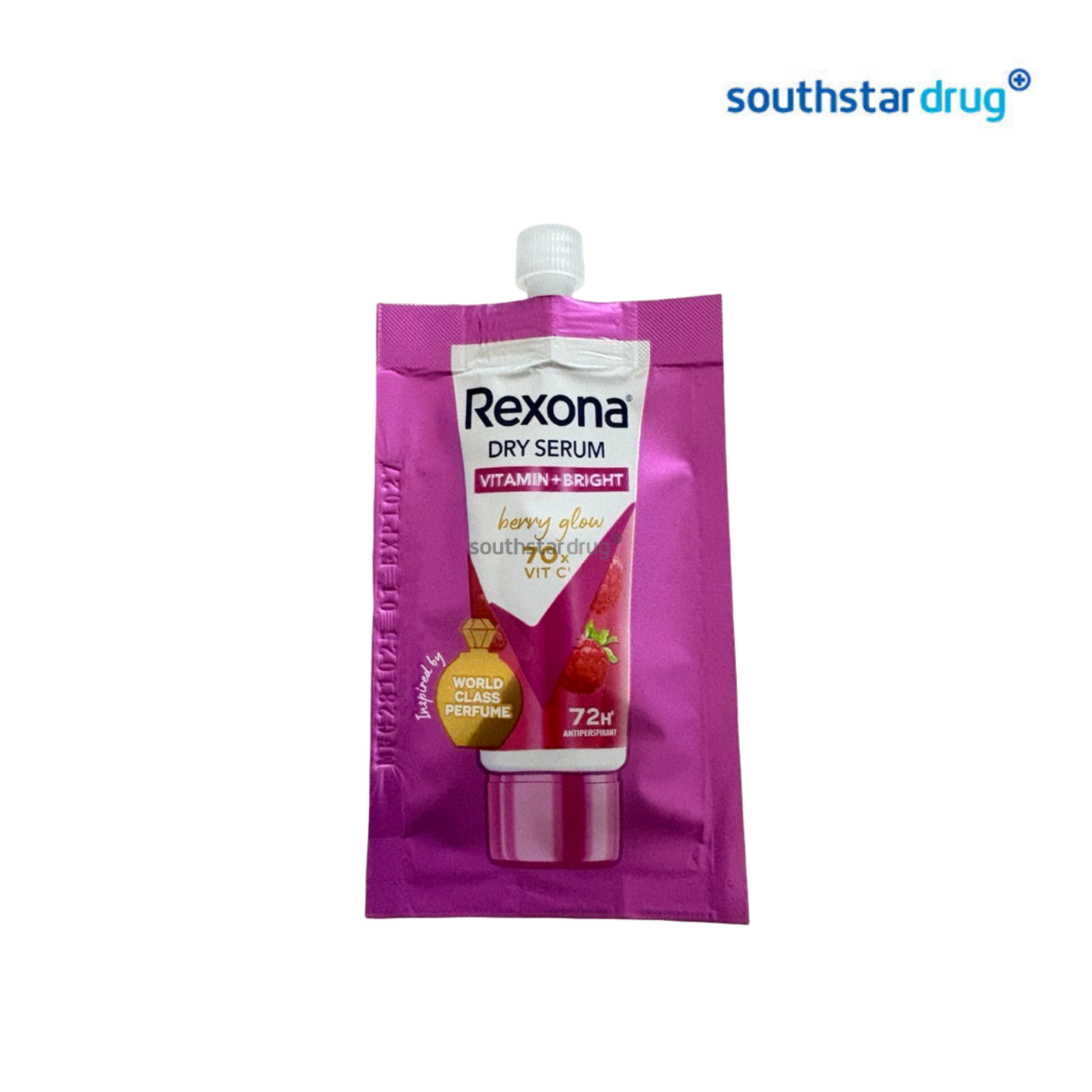 Rexona Deodorant Lotion Vitamin + Bright Berry Glow 7mL Sachet