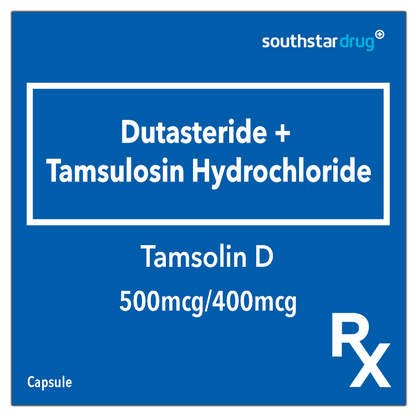 Rx: Tamsolin D 500mcg/400mcg Capsule