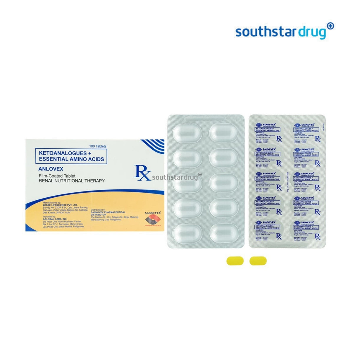 Rx: Anlovex Film-Coated Tablet 630mg