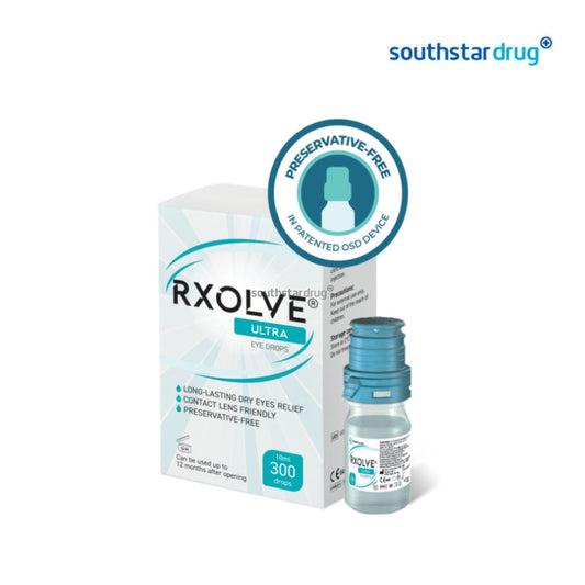 Rxolve Ultra Lubricating Eye Drops 10ml