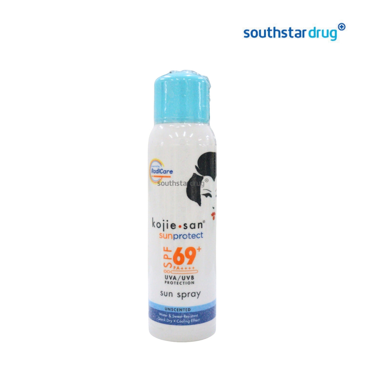 Kojie San Unscented Sunscreen SPF69 180ml Spray – Sun Protection