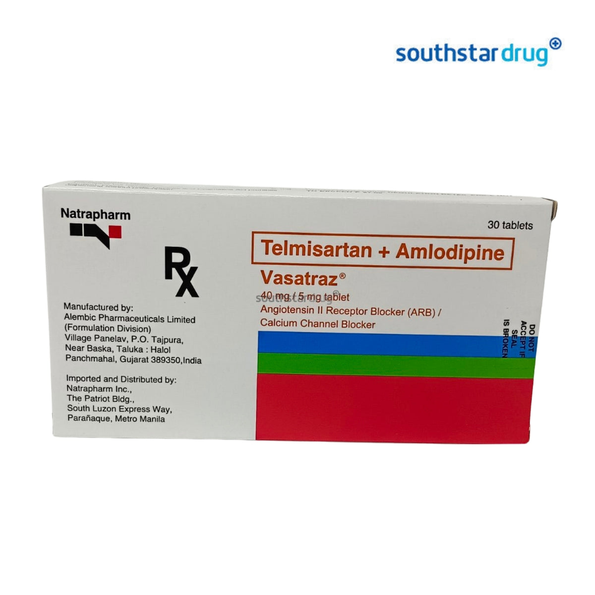 Rx: Vasatraz Tablet 40mg/5mg (1pc)