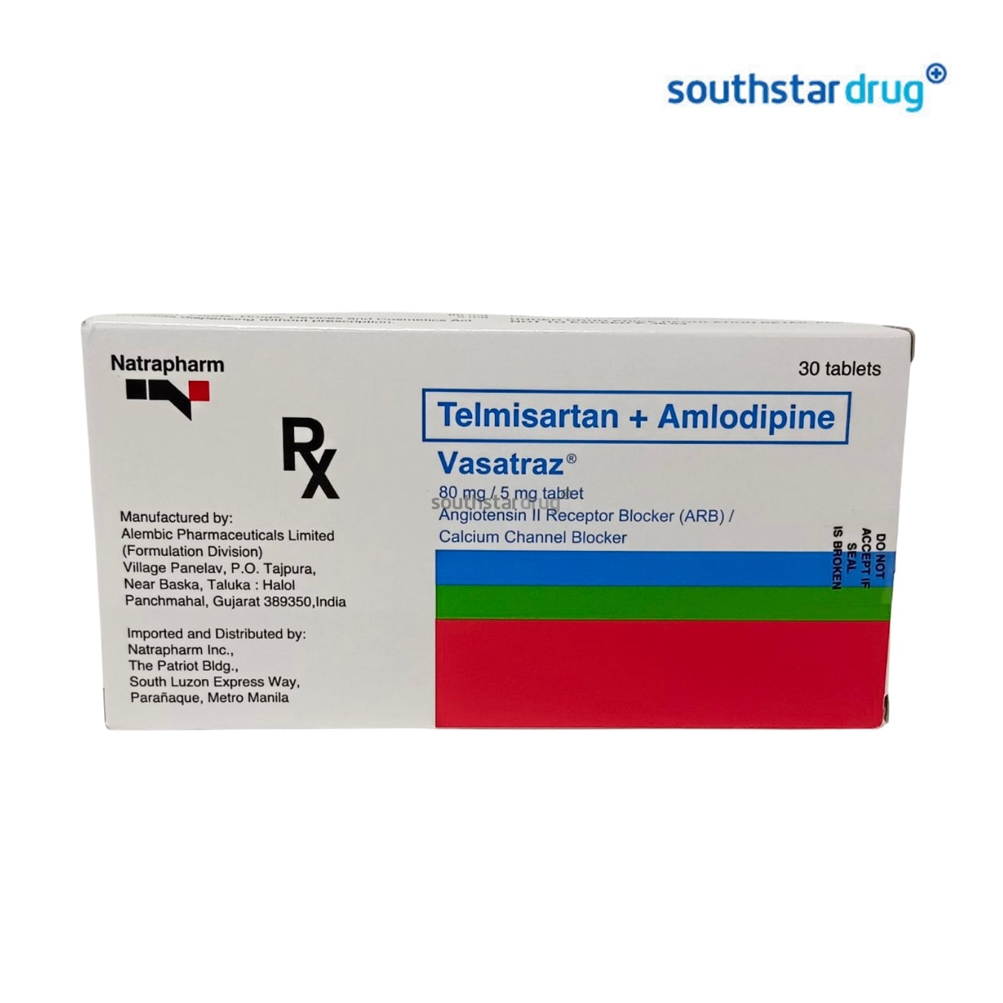 Rx: Vasatraz Tablet 80mg/5mg (1pc)