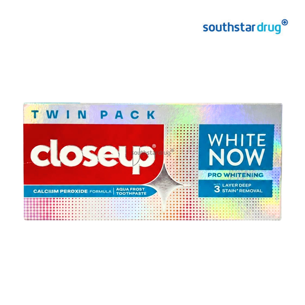 Closeup White Now Aqua Frost Toothpaste 85g x 2 (Twin Pack)