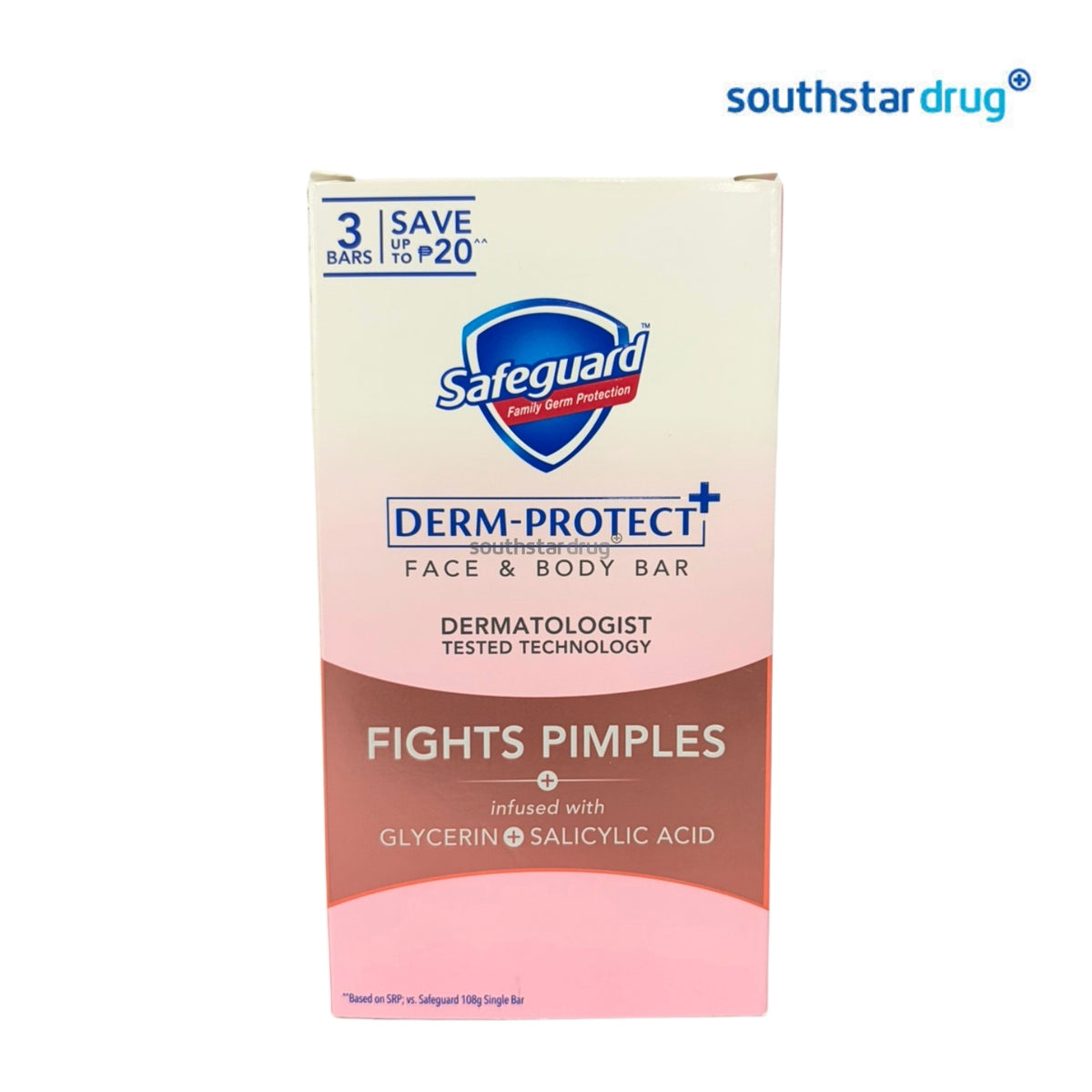 Safeguard Derma Protect Pimple Soap 108g (3 Bars)