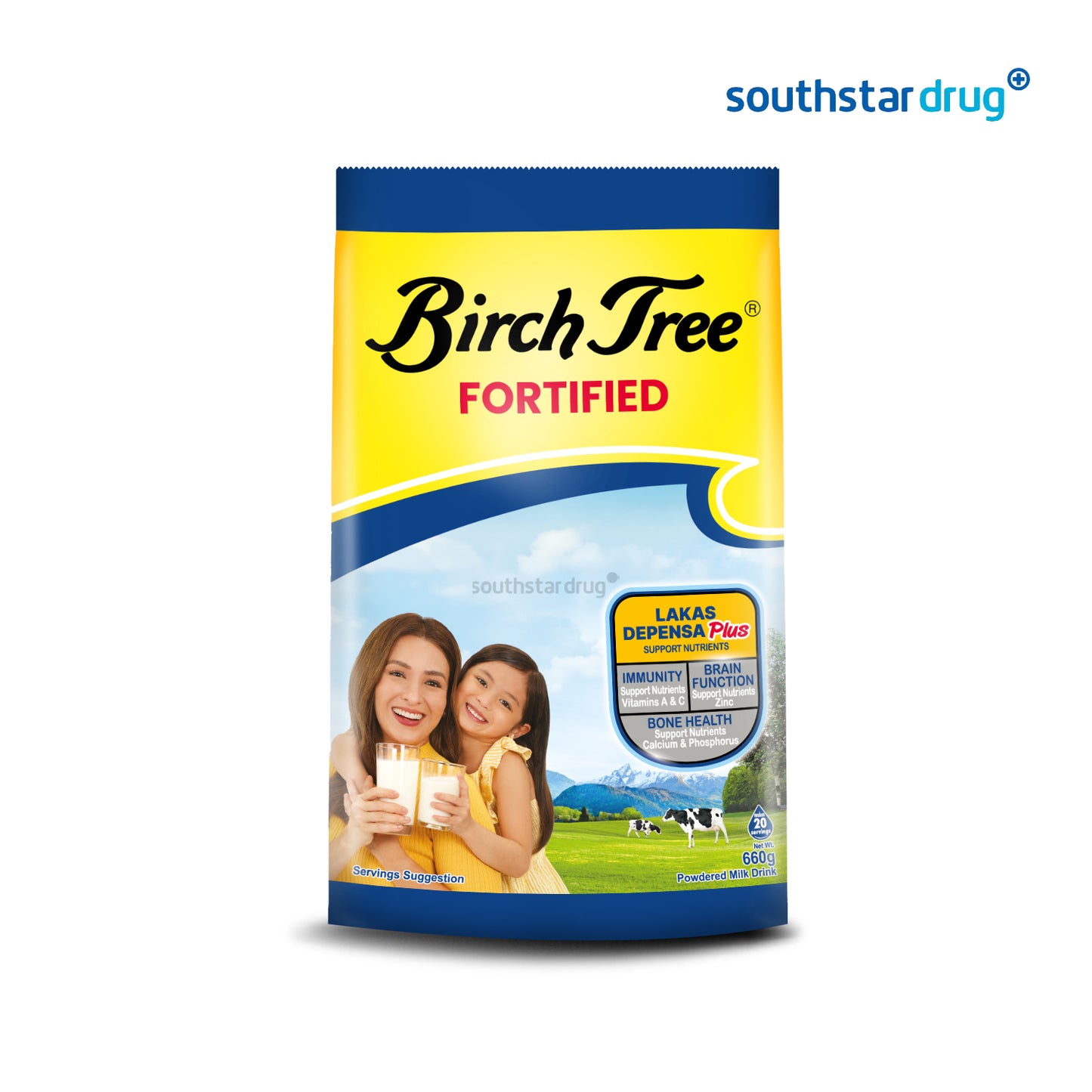 Birch Tree Fortified Milk 660g