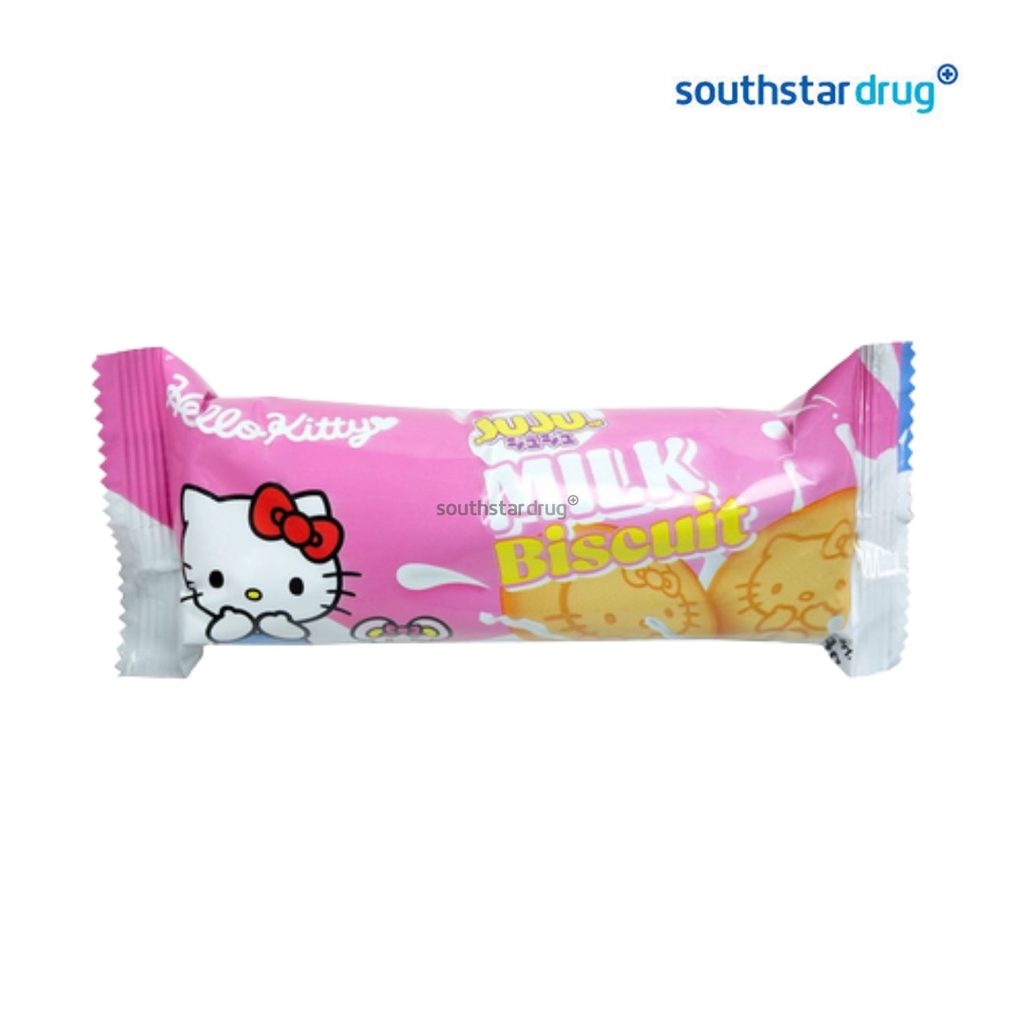 Juju Hello Kitty Milk Biscuit 54g (1 Slug Pack) – Milk-Flavored Biscuit Snack