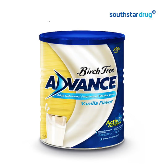 Birch Tree Advance Vanilla 850g Can