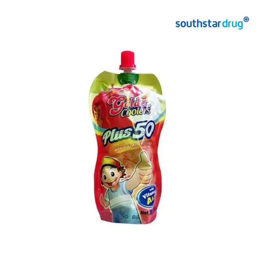 Golden Coolers Plus 50 Apple Juice 250ml Pouch