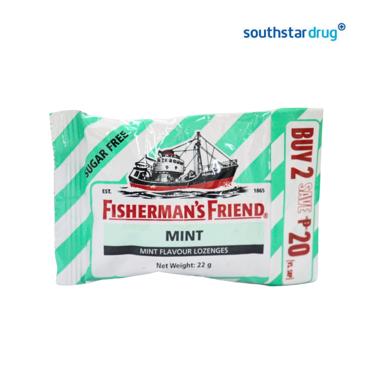Fisherman's Friend Mint Lozenges 2 Packs