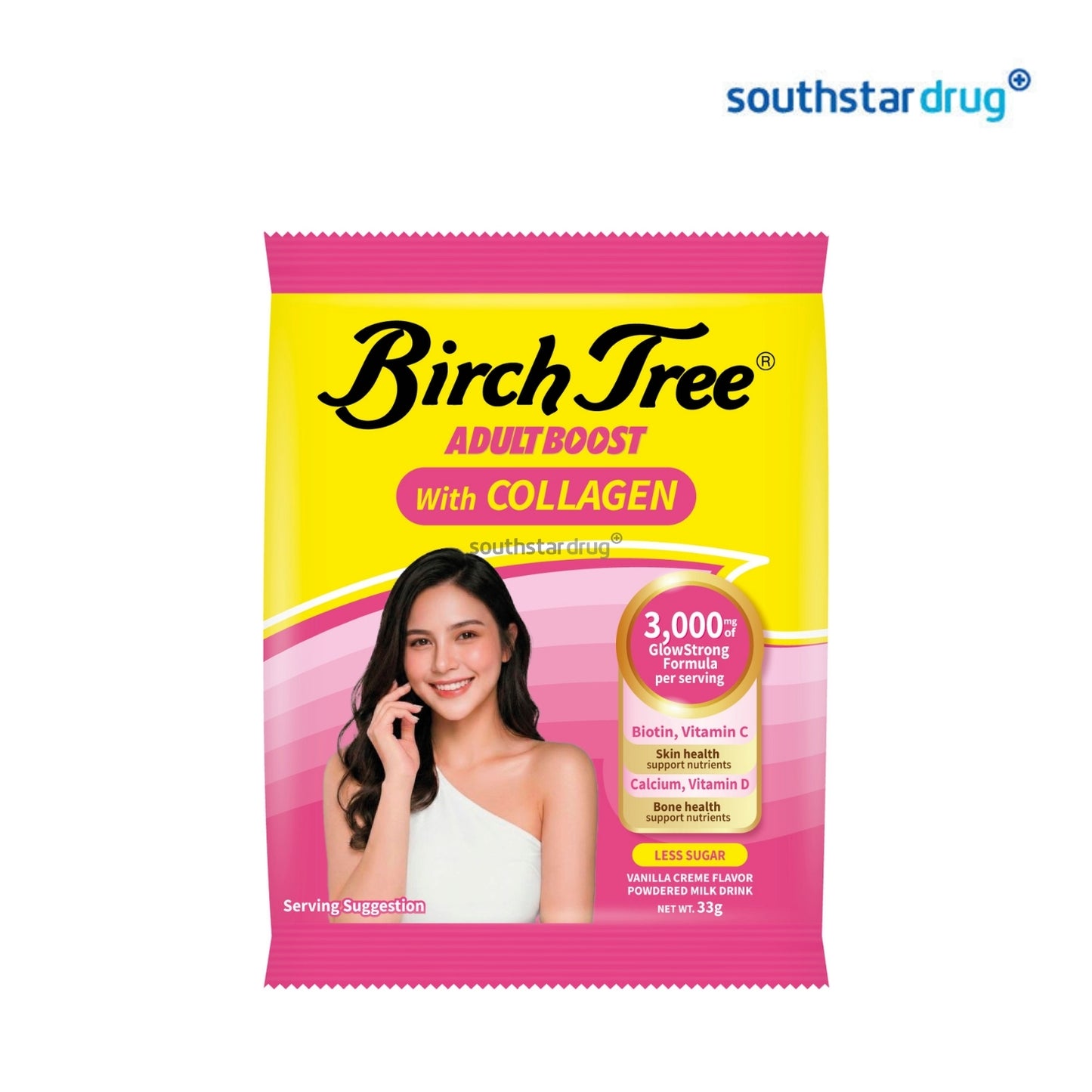 Birch Tree Adult Boost Collagen 33g Sachet