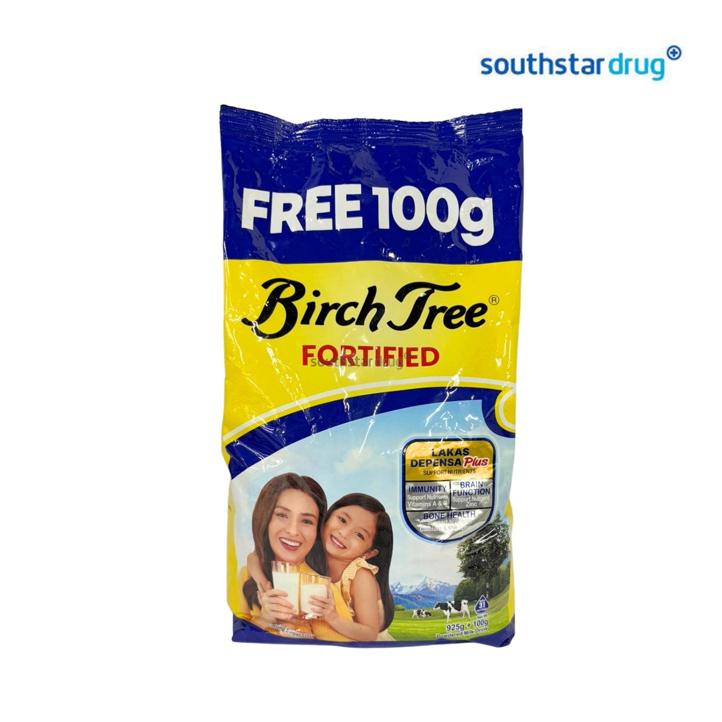 Birch Tree Fortified Powdered Milk Drink 925g +100g Pouch