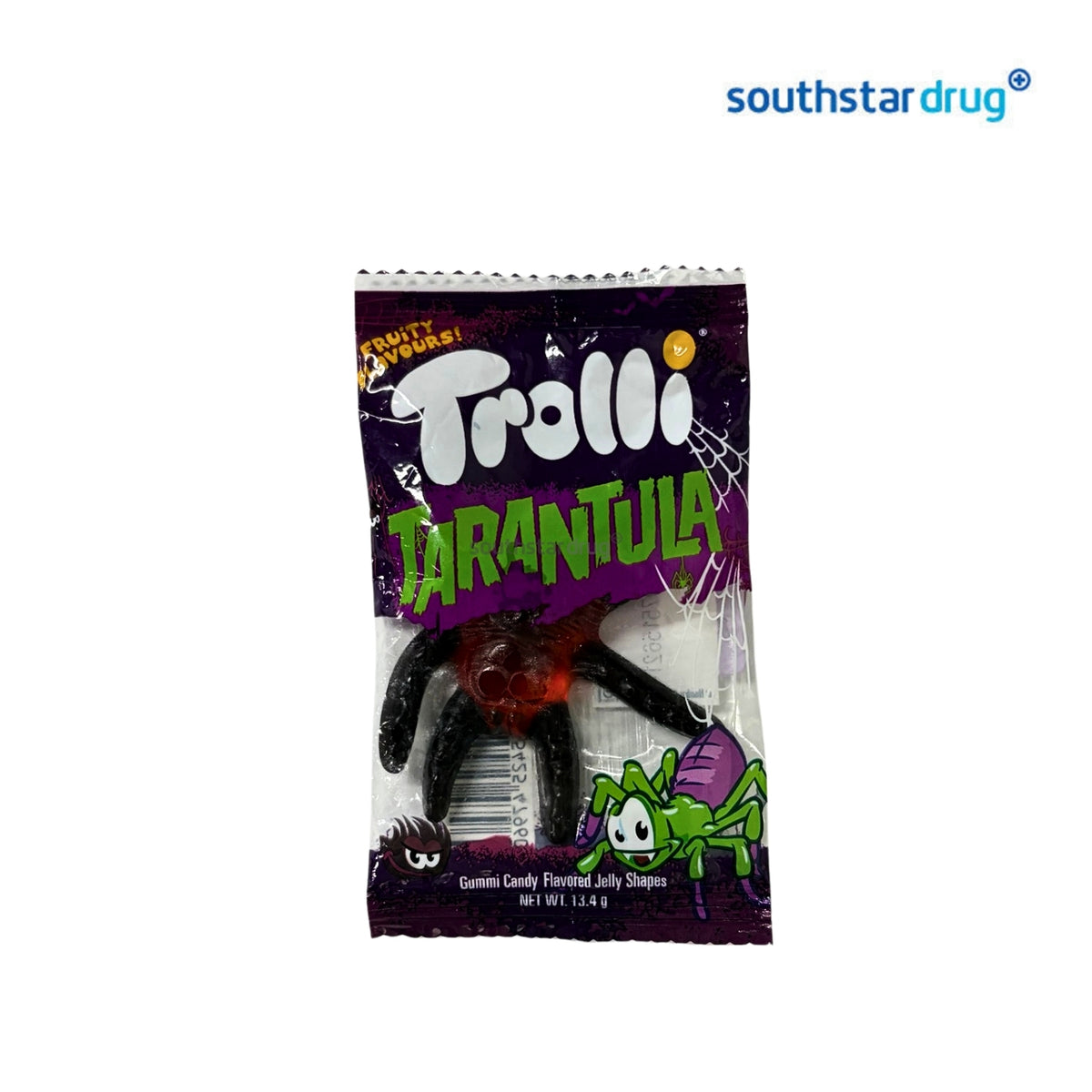Trolli Gummy Tarantula 13.4g (1 Pack) – Fruity Gummy Candy