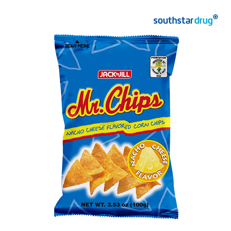 Mr. Chips Nacho Cheese Corn Chips 98g