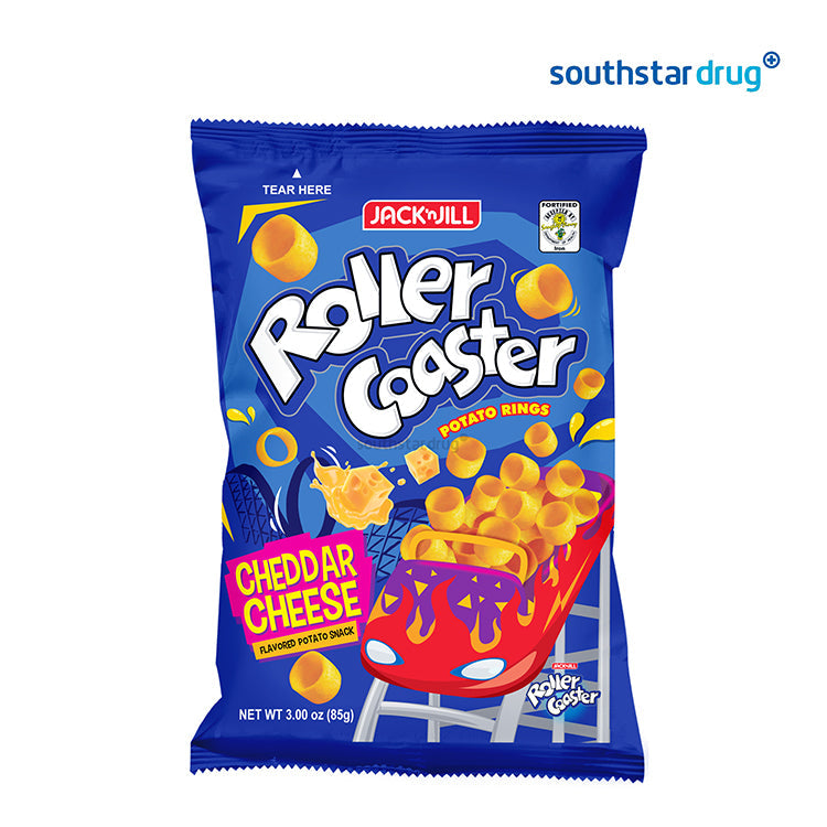 Roller Coaster Cheese Flavored Snacks 85g Pack