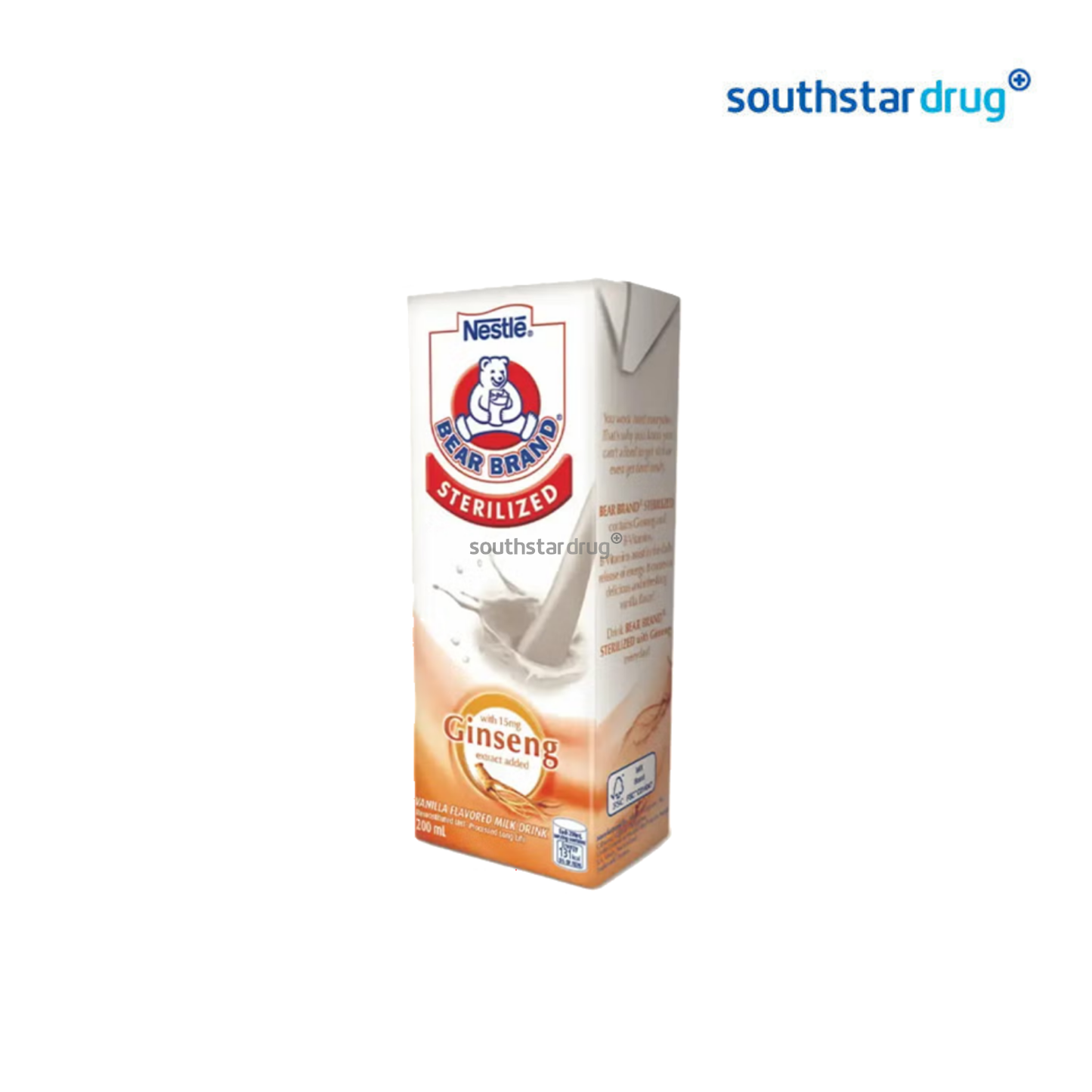 Bear Brand Sterilized Ginseng 200ml Pack
