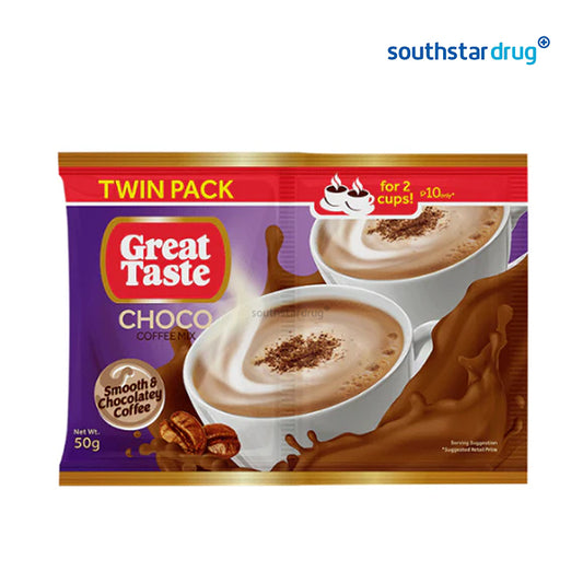 Great Taste Choco Twin Pack 50g