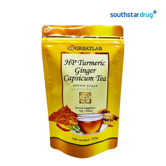 GreatLab Tea HP Turmeric 220g Pouch