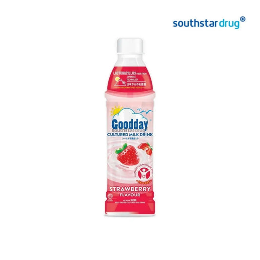 Goodday Cultured Milk Strawberry Drink 350ml Bottle