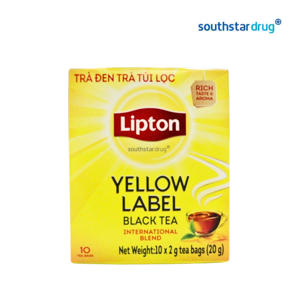 Lipton Yellow Label Black Tea Bags 10s