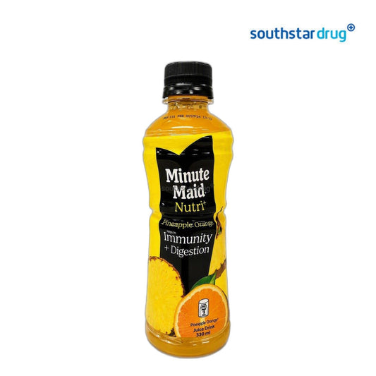 Minute Maid Nutri+ Pineapple Orange 330ml Bottle