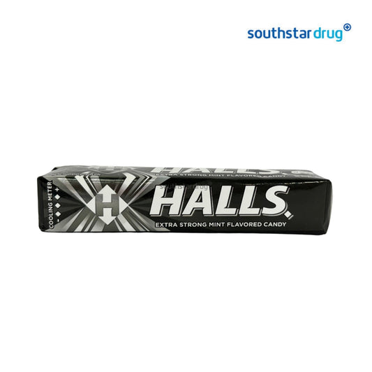 Halls Extra Strong Candy 34g (1 Pack) – Extra Strong Menthol Refreshment