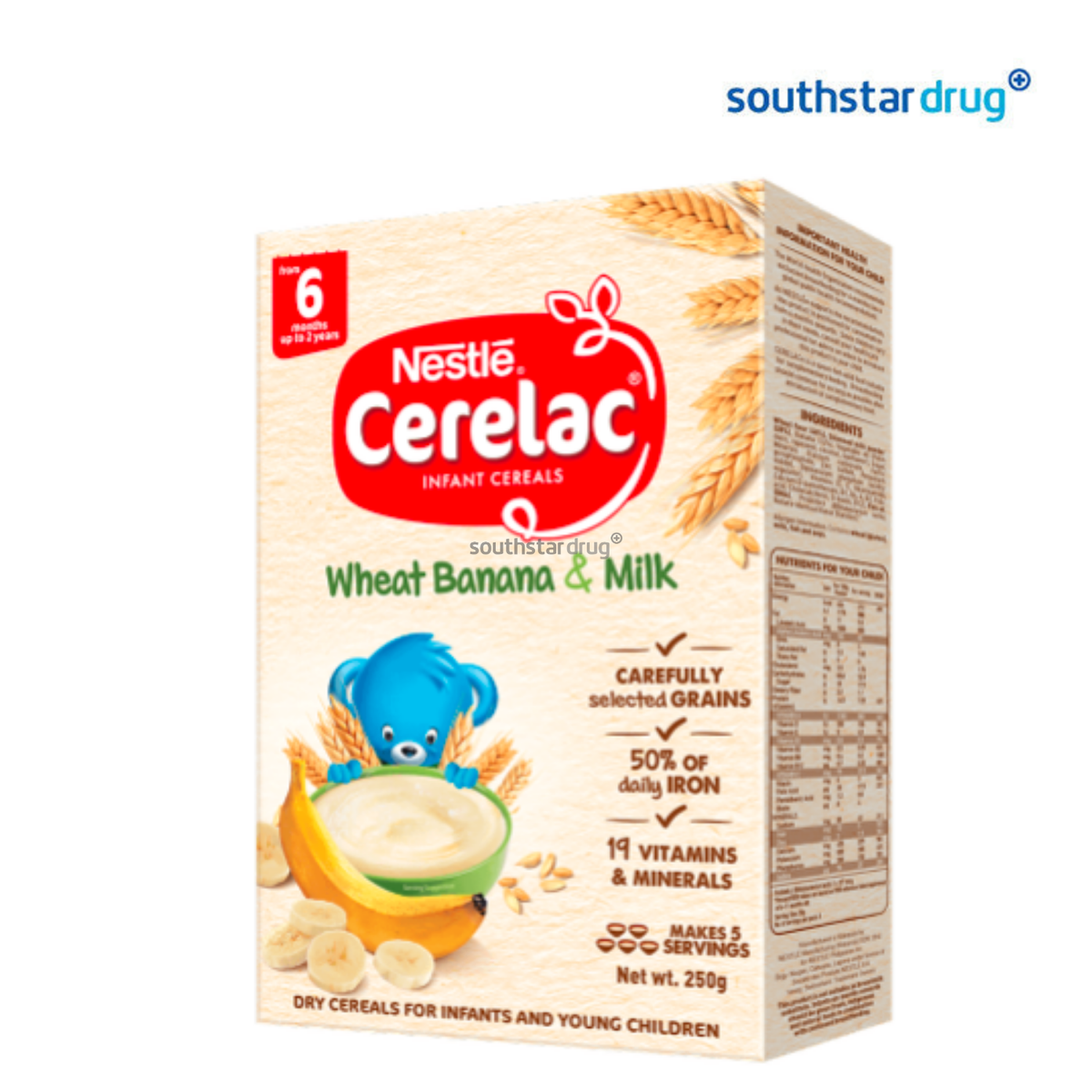 Cerelac Banana & Milk Cereal 250g