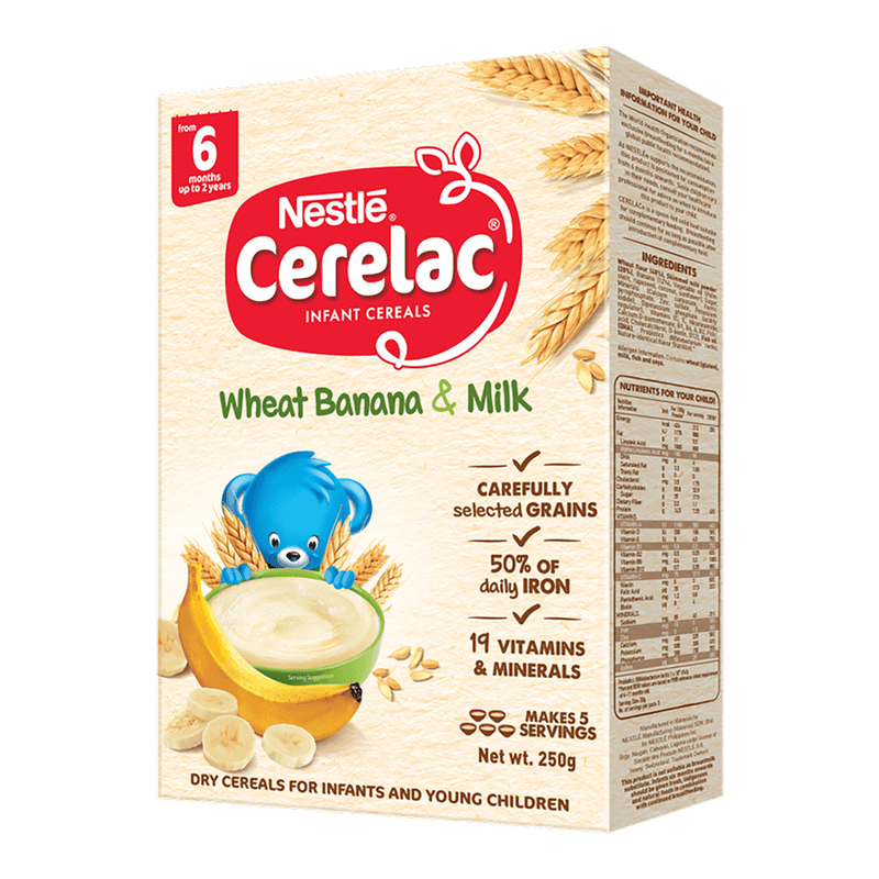 Cerelac Banana & Milk Cereal 250g