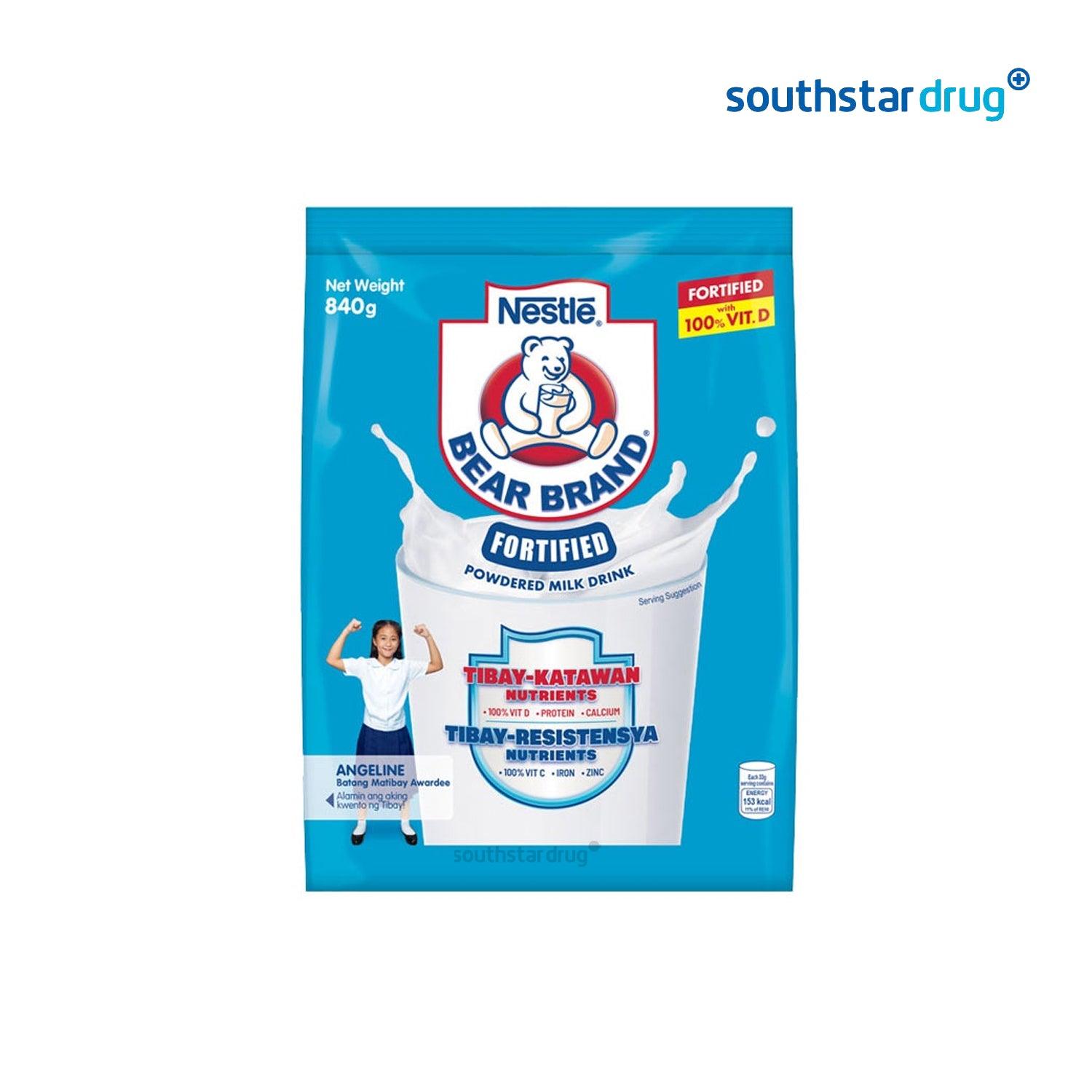 Bear Brand Powdered Milk 840g Pouch - Southstar Drug