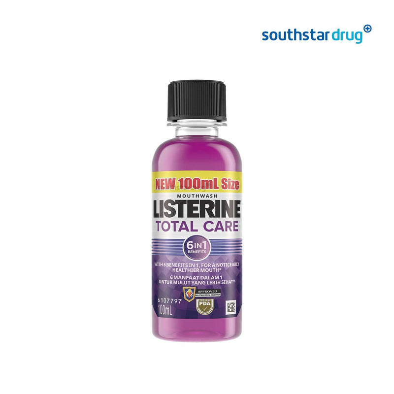 Listerine Total Care Mouthwash 100ml - Southstar Drug