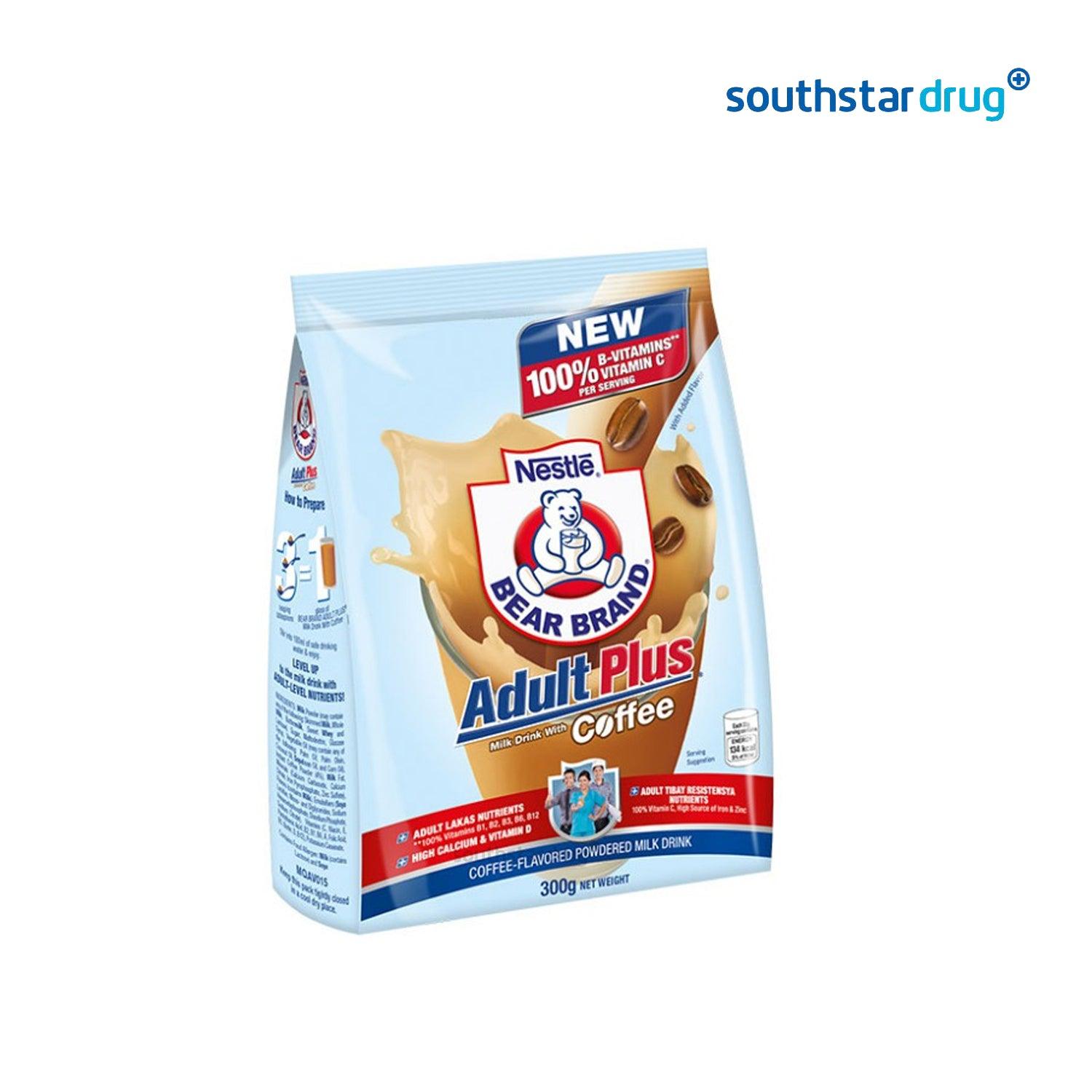 Bear Brand Milk Adult Plus Coffee 300g - Southstar Drug